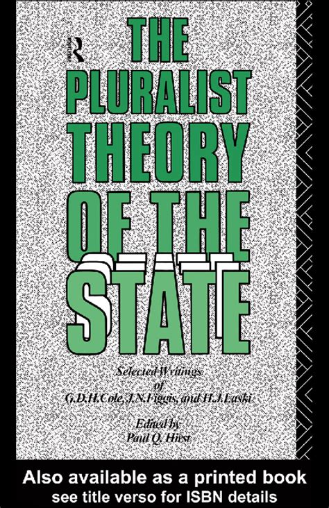 Hirst Pluralist Theory of the State- Introduction - THE PLURALIST ...