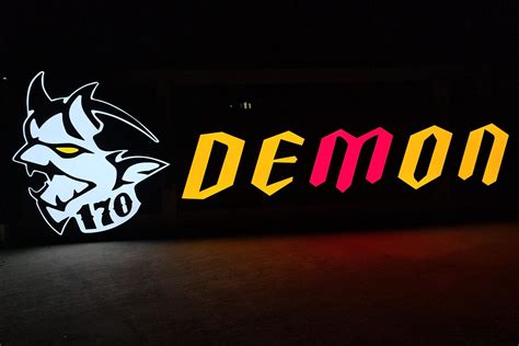 No Reserve: Illuminated Demon 170-Logo Sign for sale on BaT Auctions - sold for $4,100 on April ...