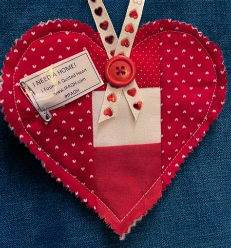 Rezultat imagine pentru Quilted Heart Tutorial
