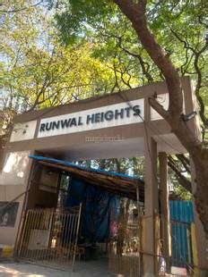 Runwal Heights in Mulund West, Mumbai: Price, Brochure, Floor Plan, Reviews