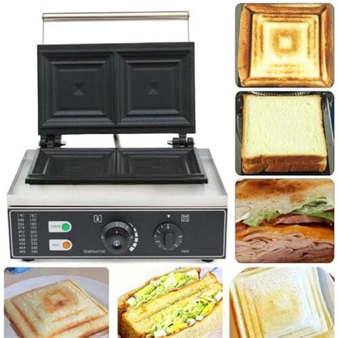 HinLIaDa Commercial Electric Sandwich Machine, 110V 1500W India | Ubuy