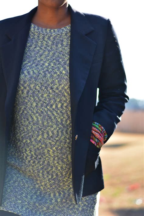 Layering Sweaters and Blazers | Thriftanista in the City