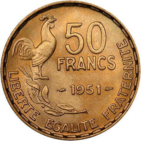 France 50 Francs KM 918.1 Prices & Values | NGC