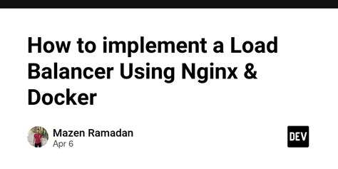Kubernetes Nginx Load Balancer Setup 的图像结果