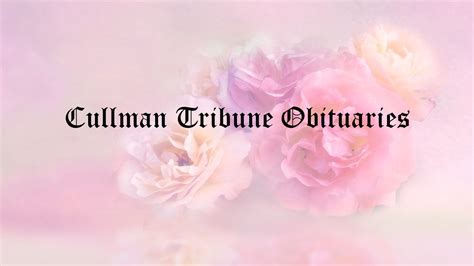 Obituary: Hannah Bates - The Cullman Tribune