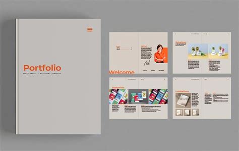 20 Free InDesign Portfolio Templates
