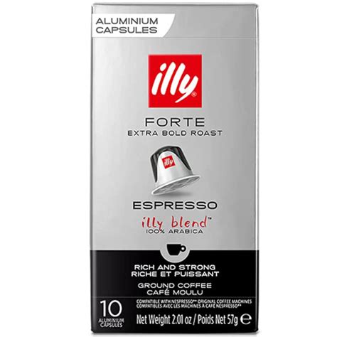 Illy Forte Extra Bold Roast Espresso Ground Coffee, 57 g : Amazon.in ...