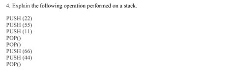 Image result for Algorithms of Push Operation with Explanation