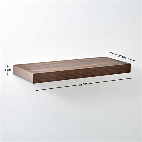 Buy Chicago NXT Floating Wall Shelf - Brown from Home Centre at just ...