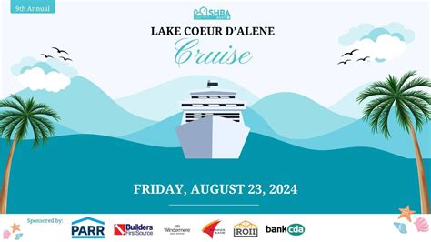 SHBA Next: 2024 Lake CDA Cruise, Lake Coeur d'Alene Cruises, Coeur D ...