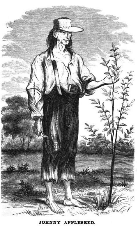 The Story Of Johnny Appleseed. His Apples Brought Life Into The ...
