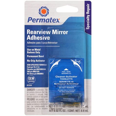 Permatex 81844 3 Oz Rear View Mirror Adhesive: Amazon.in: Car & Motorbike