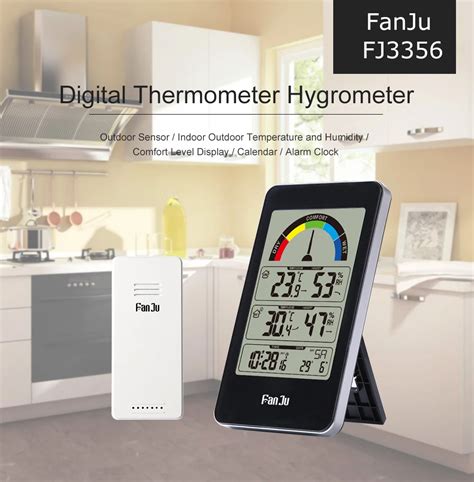 Digital Indoor Outdoor Thermometer 的图像结果