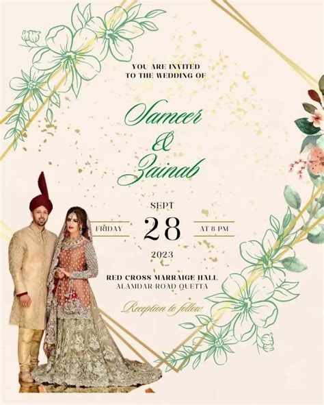 Image result for Wedding Invitation Card Design