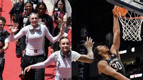 Chloe Kitts' BF Collin Murray-Boyles reacts as OKC's Dillon Jones poses ...