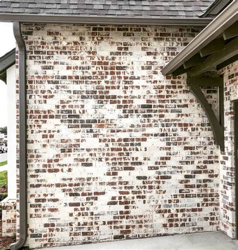 Diy german schmear white antique brick on house exterior tutorial video ...