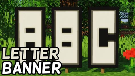 Minecraft M, Minecraft Banners, How To Make Letters, How To Make ...