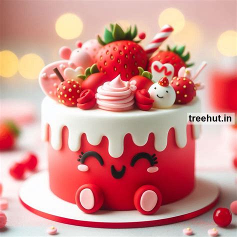 Red Cake Decoration Ideas