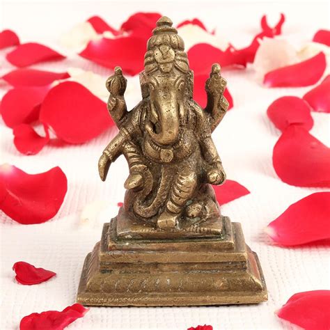Buy Handmade Vintage Lord Ganesha Statue Online at Low Prices in India ...