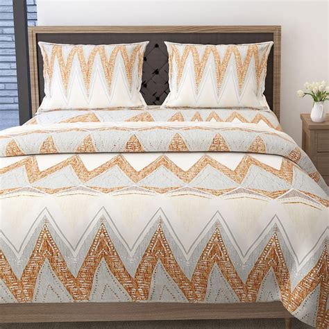 Buy SWAYAM Grand Opal Multicolour Printed Cotton Double Bed-In-A-Bag ...