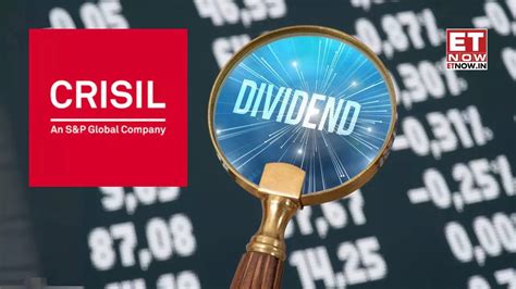 CRISIL Dividend: ANNOUNCEMENT! Board to meet next month