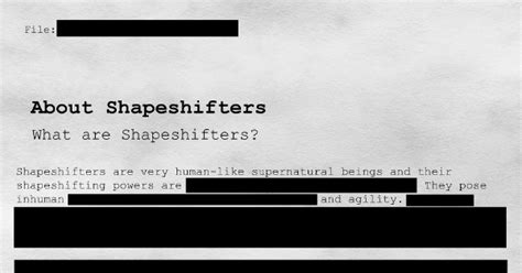 Image result for Shapeshifter Appendix