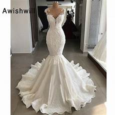 2019 Mermaid Wedding Dresses by Aliexpress Buy Mermaid Wedding Dress 2019 Sheer 2019 Mermaid Wedding Dresses