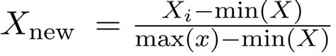 Image result for Normalization Equation