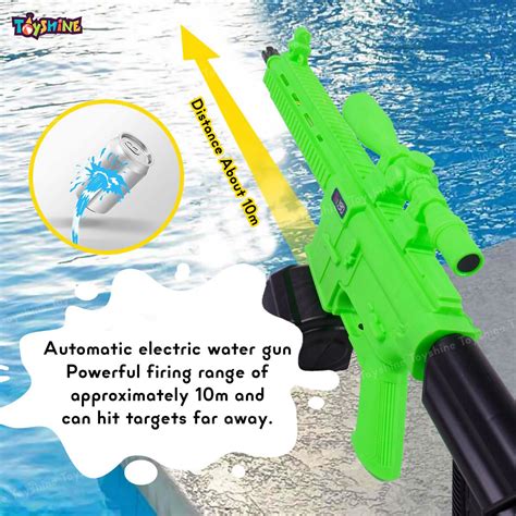 Toyshine Electric Holi Water Toy Gun 600 ML Tank Capacity Rechargeable