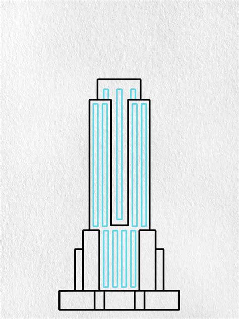 How to Draw the Empire State Building - HelloArtsy