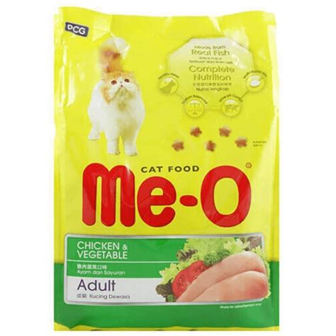 Me-O Chicken and Vegetables Adult Cat Dry Food – Meo Cat Food