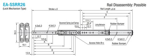 Slide Rails - Heavy Load, Stainless Steel - Three Step, Economy Series ...