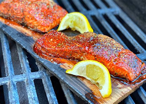 Cedar Plank Salmon Barbecue Recipe at Brooke Rentoul blog