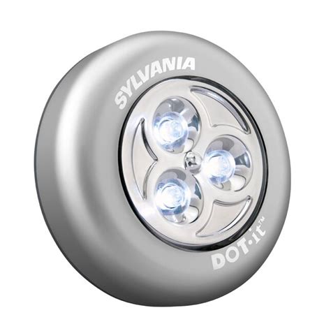 SYLVANIA Gray/Silver LED Night Light at Lowes.com