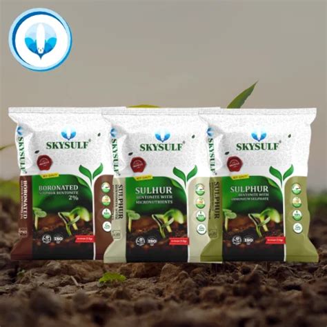 Sulphur Bentonite 90% Organic Fertilizers Manufacturer in India