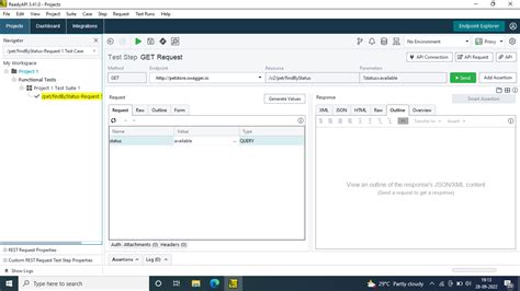 Ready API Testing 的图像结果