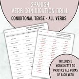 Verb Conjugation Drill in Spanish | Conditional Tense by Spanish ...