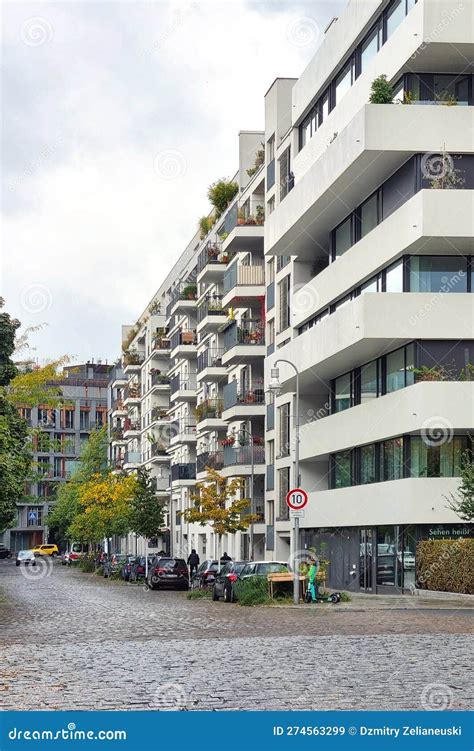 Berlin, Germany, October 2, 2022: New Modern Buildings, a Complex of ...