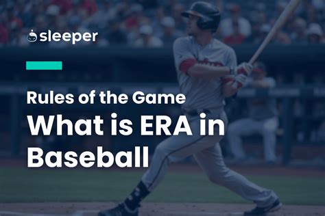 What Is Earned Run Average (ERA) in Baseball? A Complete Guide