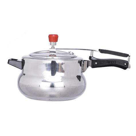 Buy NHR Unicon Cooker Curved Stainless Steel Pressure Cooker 5 Litres ...