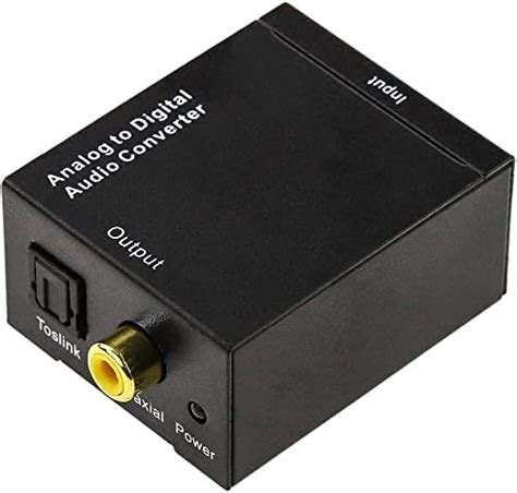 VOOCME Analog to Digital Audio Converter, RCA Analog to Digital Optical ...