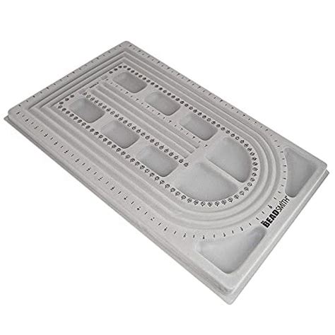 The Beadsmith Bead Board, Grey Flocked, 3 U-Shape India | Ubuy