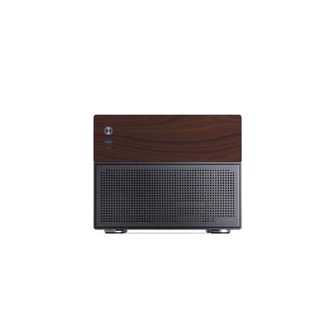 JONSBO N4 Black NAS Pc Case, Walnut Wood, 8-Drive India | Ubuy
