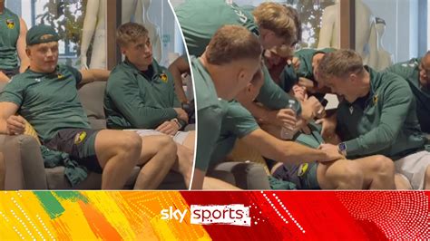 Brilliant moment Henry Pollock and Northampton Saints teammates ...