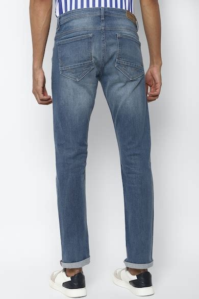 Buy Men Blue Slim Fit Wash Jeans Online - 39564769 | Allen Solly