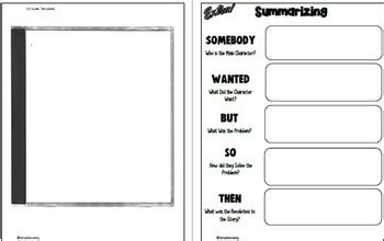 Summary Projects, Reading and Writing Enrichment by Gina Kennedy