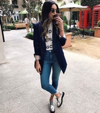 Buy navy blazer women outfit - In stock