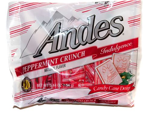 Amazon.com : Andes (1) Bag Peppermint Crunch Indulgence - Individually ...