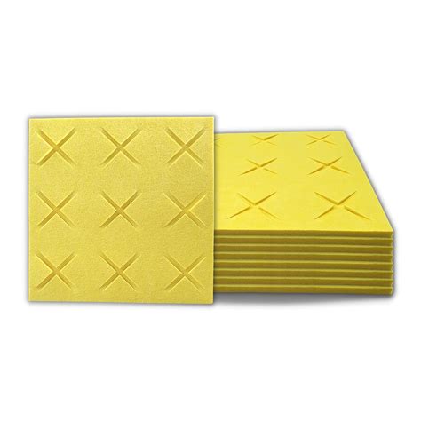 UNIDUS ACOUSTICS 3D Cross Acoustic Wall Panels Set of 9, 12"x12"x1"(9mm ...