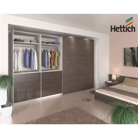 Hettich Wardrobe Sliding Fittings TopLine XL and TopLine 22